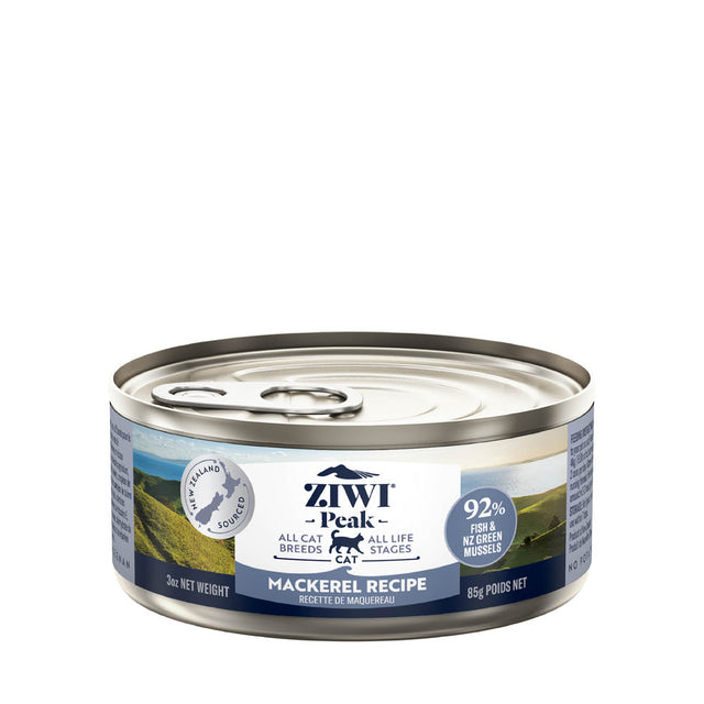 ZIWI Peak Wet Mackerel Recipe for Cats