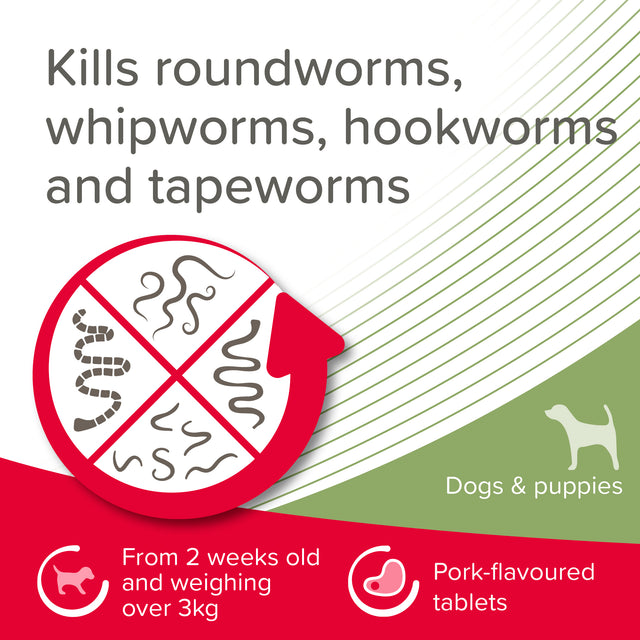 Beaphar WORMclear Worming Tablets for Dogs