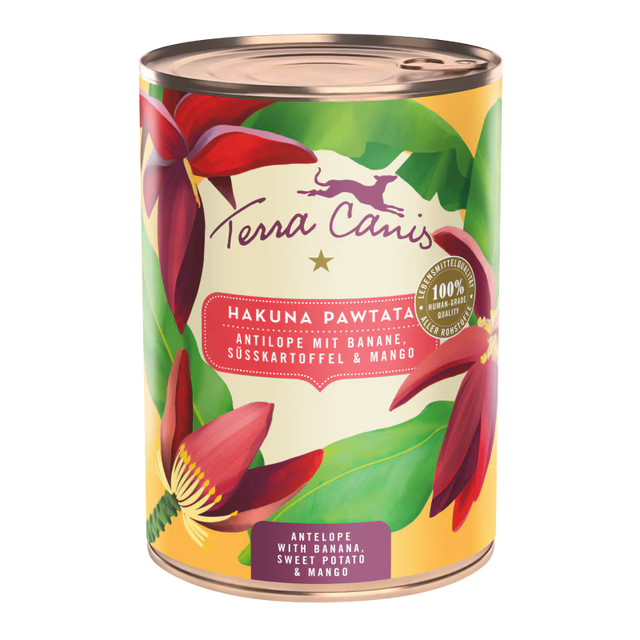 Terra Canis Flower Menu Hakuna Pawtata Antelope