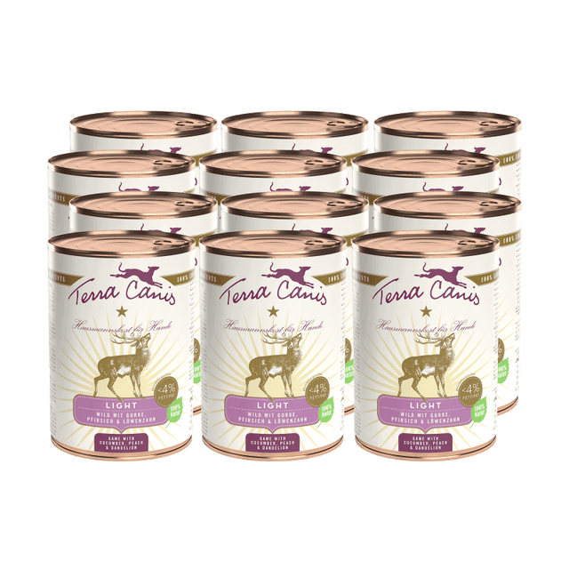 Terra Canis Light Menu Dog Wet Food Game