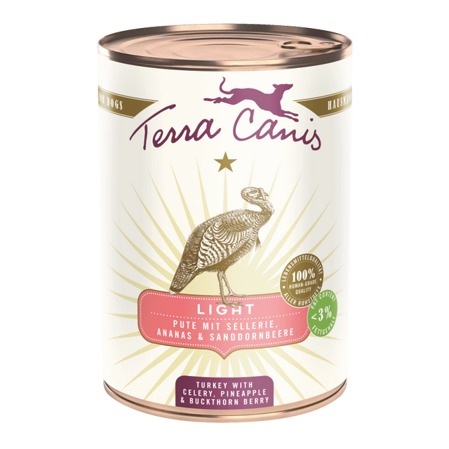 Terra Canis Light Menu Dog Wet Food Turkey