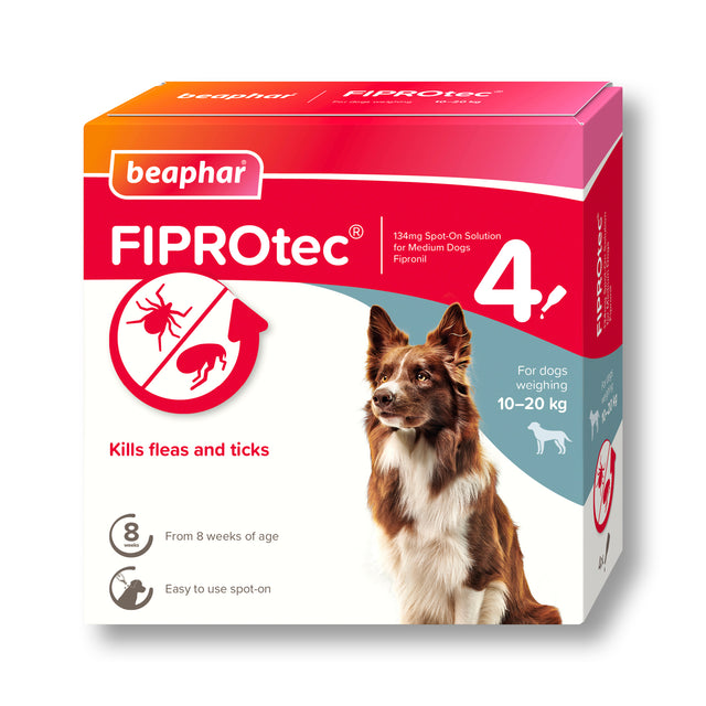 Beaphar FIPROtec Flea & Tick Spot-On for Dogs