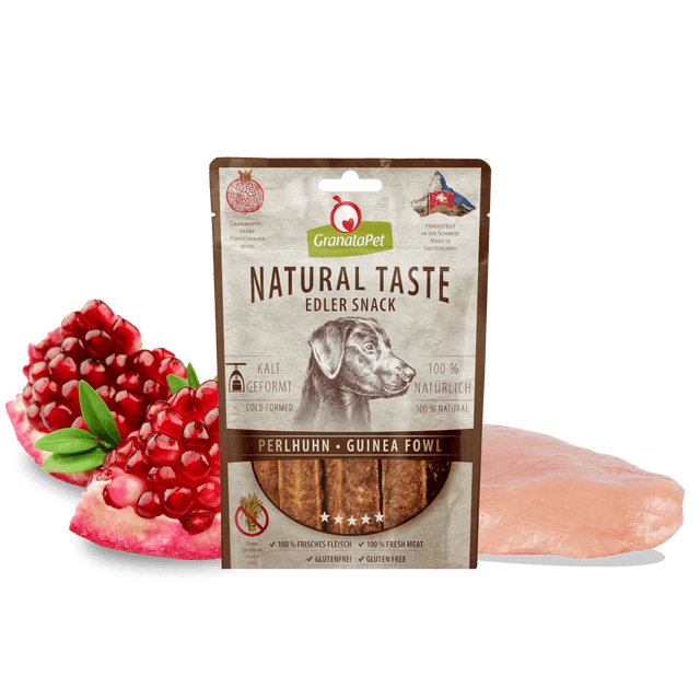 Granatapet Dog Snacks Natural Taste Edler Snack guinea fowl