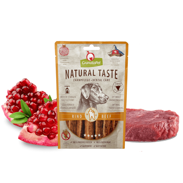 Granatapet Dog Snacks Natural Taste Edler Snack Beef - Dental Care