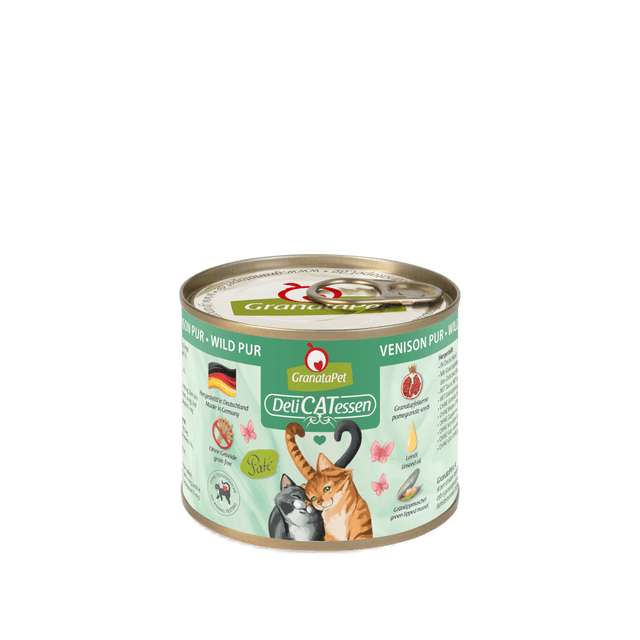 Granatapet Cat wet food DeliCatessen venison PUR