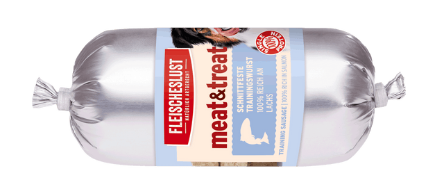 Fleischeslust meat & treat Dog Training Sausage, fish