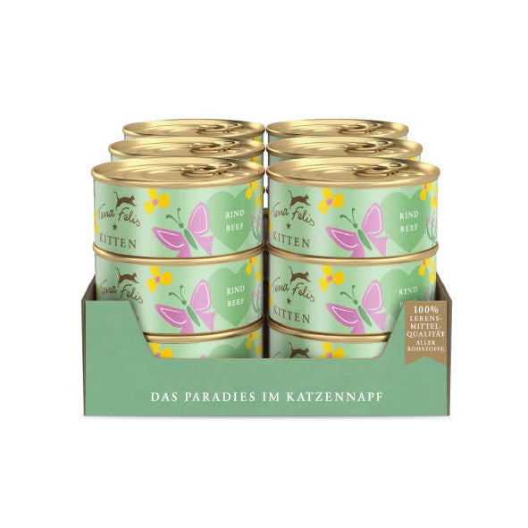 Terra Felis Grain Free Kitten Wet Food, Beef