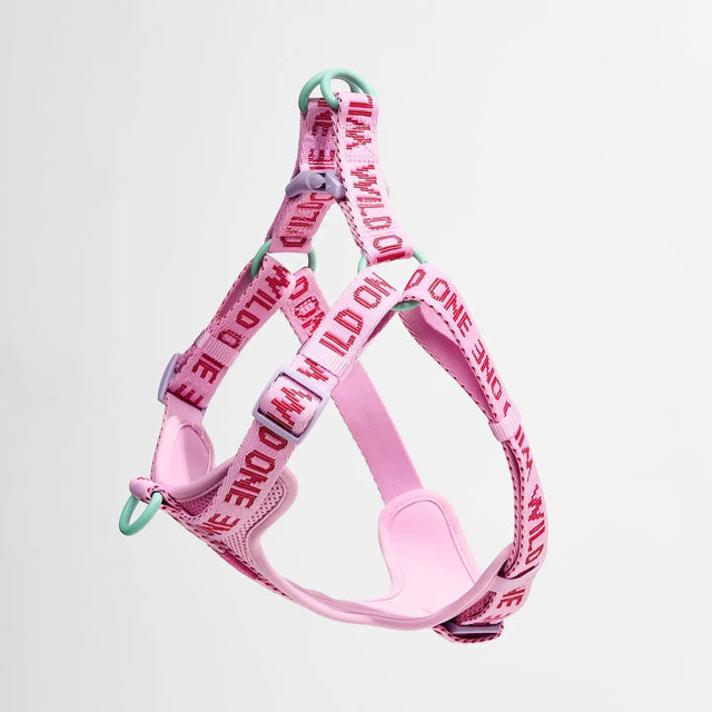 Wild One Step-In Dog Harness - Bubblegum