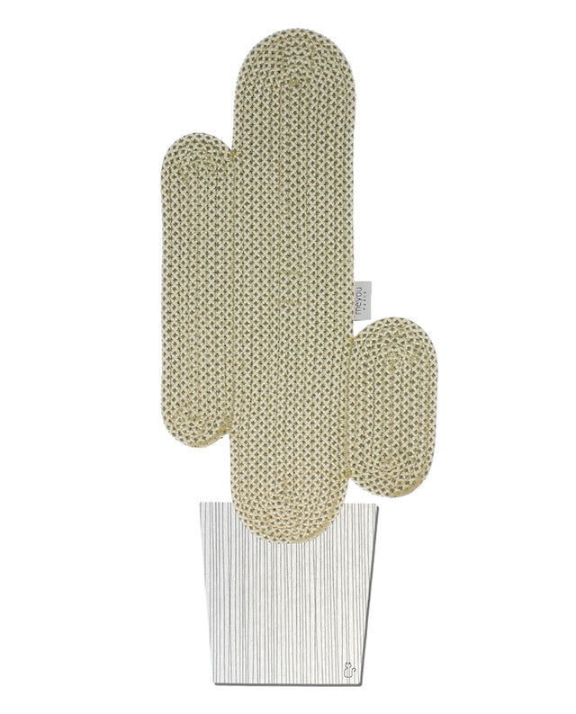 Meyou Paris White Wire Pot | Vegas Cat Scratcher