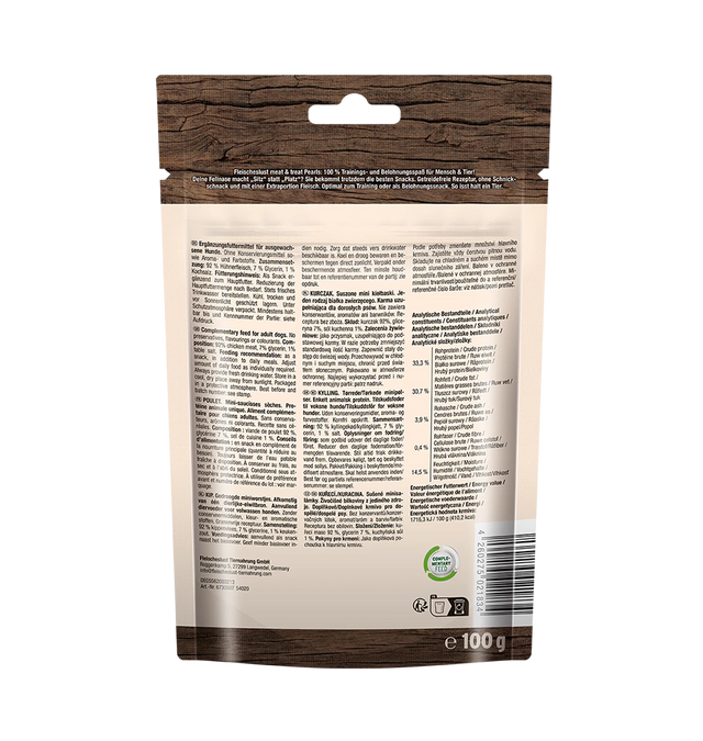 Fleischeslust meat & treat Pearls Chicken Single Protein