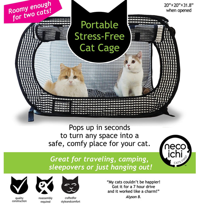 Necoichi Portable Stress Free Cat Cage