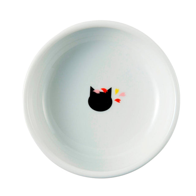 Necoichi Raised Cat Food Bowl (New Sakura)