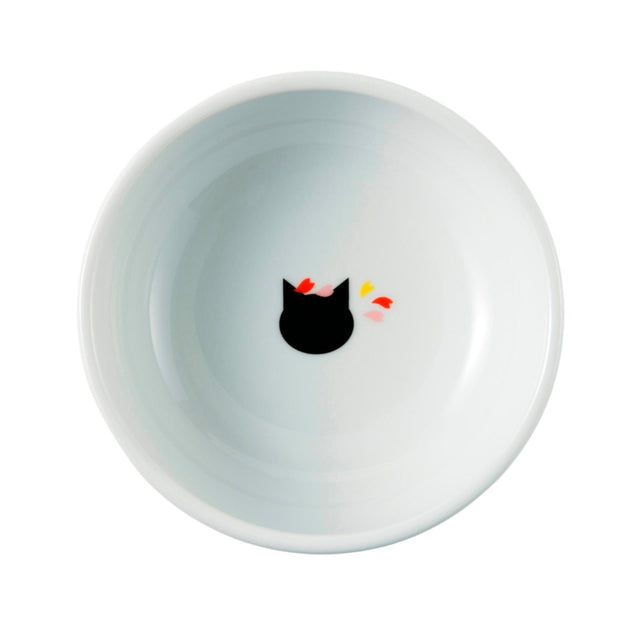 Necoichi Raised Cat Food Bowl (New Sakura)