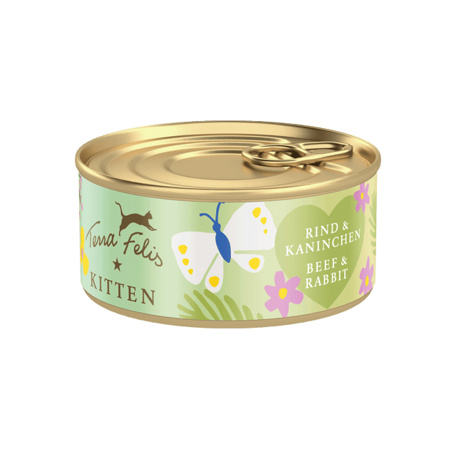 Terra Felis Grain Free Kitten Wet Food, Beef & Rabbit