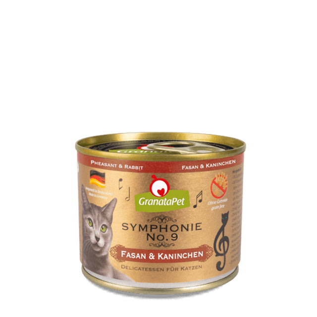 Granatapet Cat wet food Symphonie No.9 pheasant & rabbit