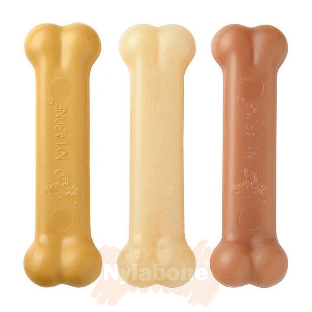 Nylabone Peanut Butter / Chicken / Bacon Extreme Bone Triple Pack