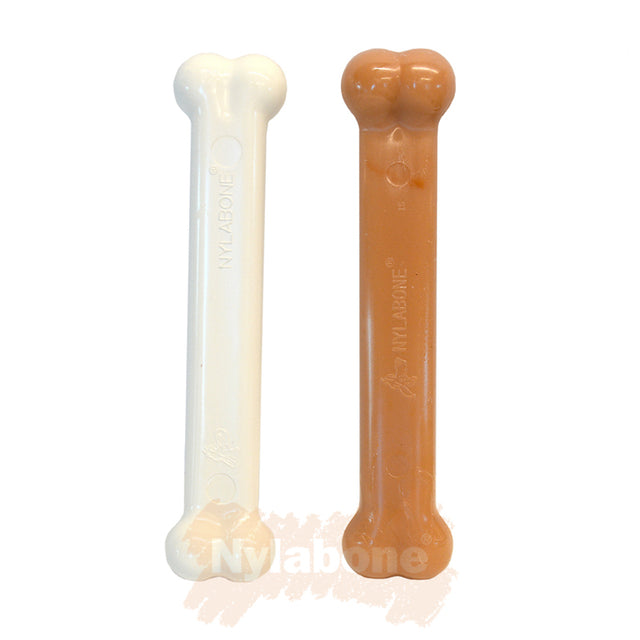 Nylabone Bacon / Chicken Extreme Bone Twin Pack