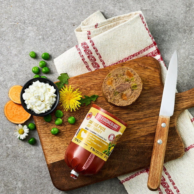 Fleischeslust Junior Dog Wet Food Juicy Turkey