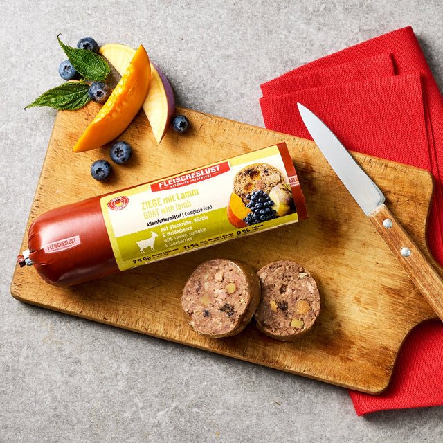 Fleischeslust Dog Wet Food Classic Goat with Lamb