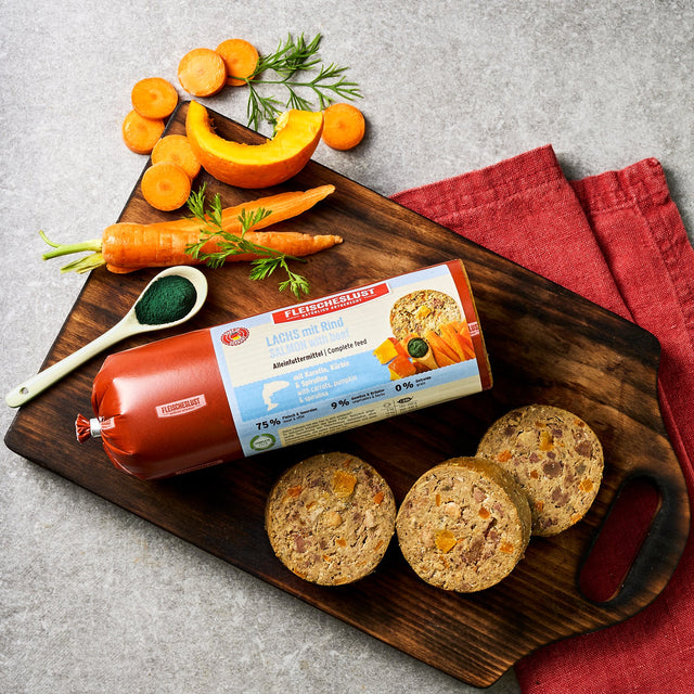 Fleischeslust Dog Wet Food Classic Salmon with Beef