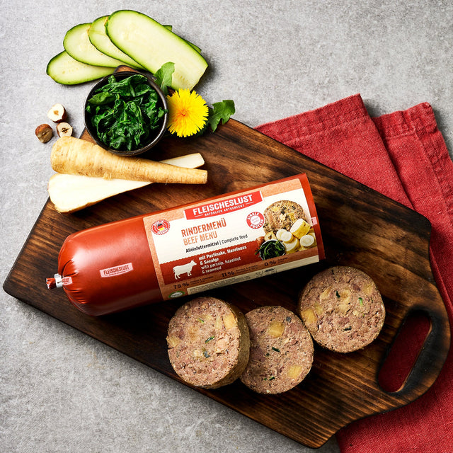 Fleischeslust Dog Wet Food Classic Beef Menu