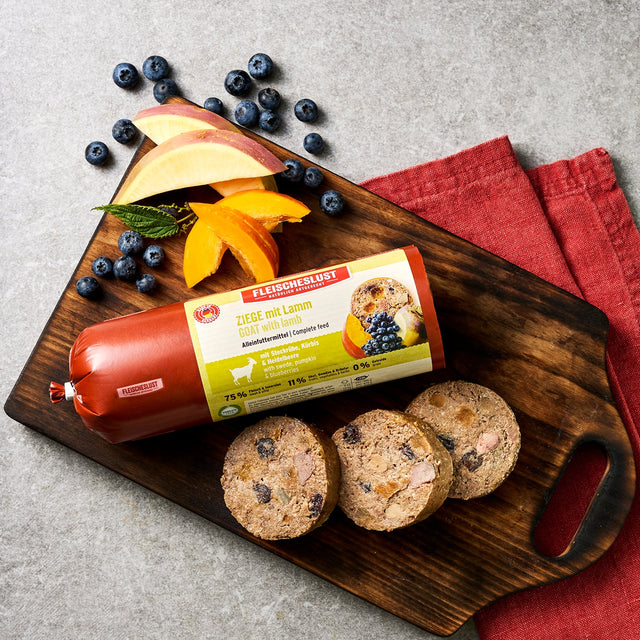 Fleischeslust Dog Wet Food Classic Goat with Lamb