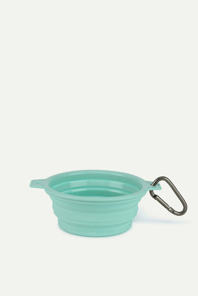 Max Bone Rubber Travel Bowl