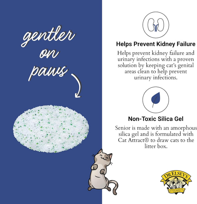Dr. Elsey's Precious Cat Senior Silica Crystal Cat Litter