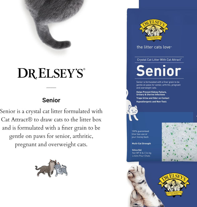 Dr. Elsey's Precious Cat Senior Silica Crystal Cat Litter
