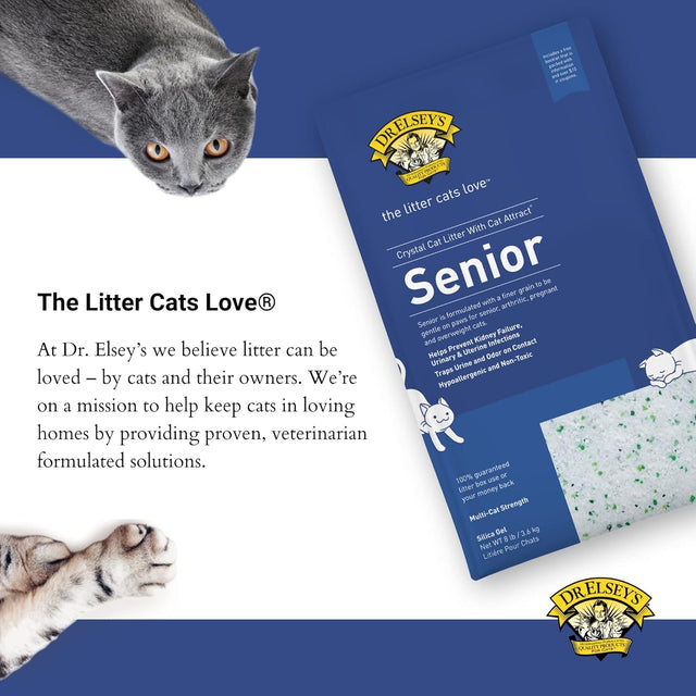 Dr. Elsey's Precious Cat Senior Silica Crystal Cat Litter