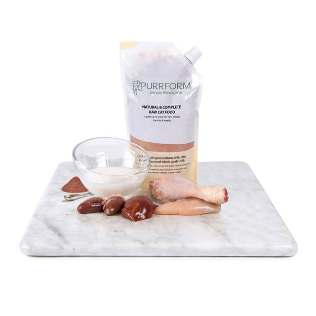 Purrform Complete weaning paste - Chicken 450g Pouch