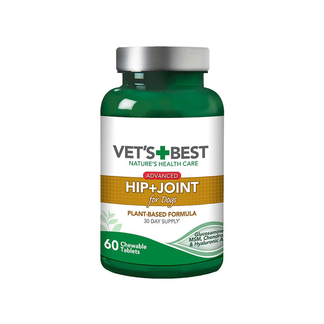 Vet's Best Advanced Hip & Joint Tablets for Dogs - 60 Tablets