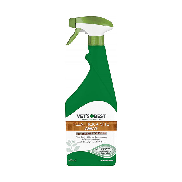Vet's Best Flea Tick and Mite Away Spray for dogs 500ml