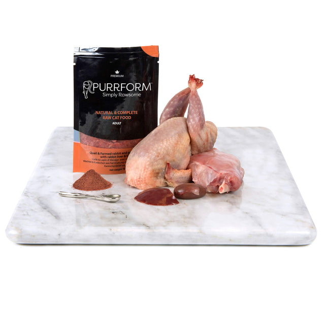 Purrform Quail & Farmed Rabbit 70g Pouch