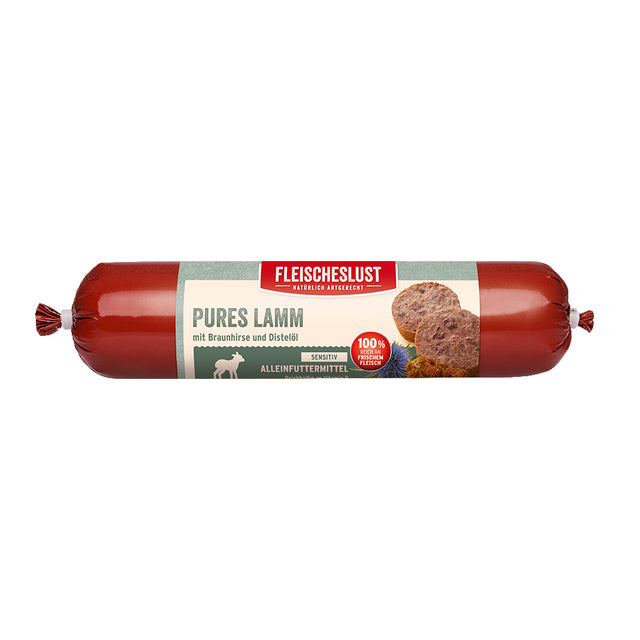 Fleischeslust Dog Wet Food Sensitive Pure Lamb