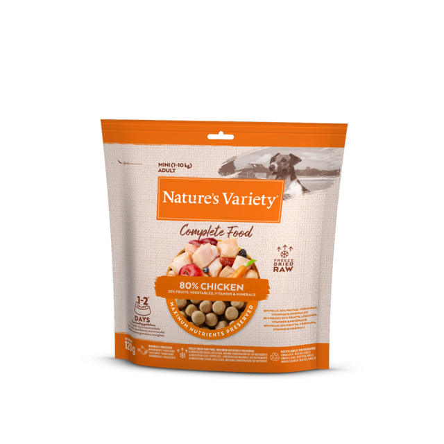 Nature's Variety Complete Freeze Dried Food Chicken for Adult Dogs