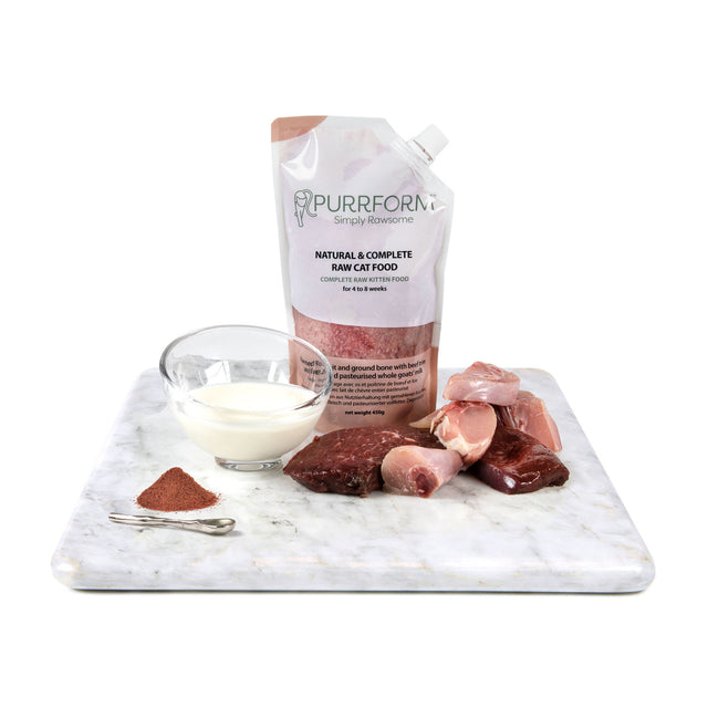 Purrform Complete weaning paste - Farmed Rabbit 450g Pouch
