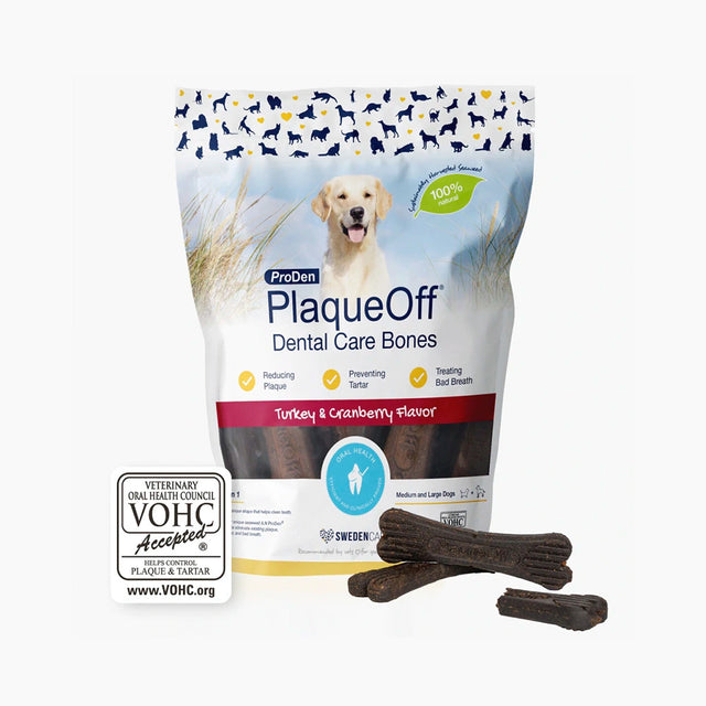 ProDen Plaque Off Dental Care Bones Natural Bacon 485g