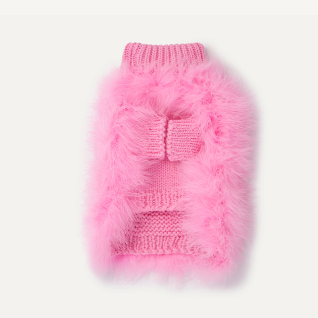 Christian Cowan X Max Bone Dog Jumper - Hot Pink