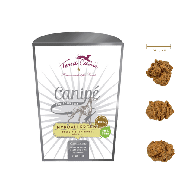 Terra Canis Hypoallergenic GRAIN-FREE CANIPÉ Crispy Balls Dog Treats