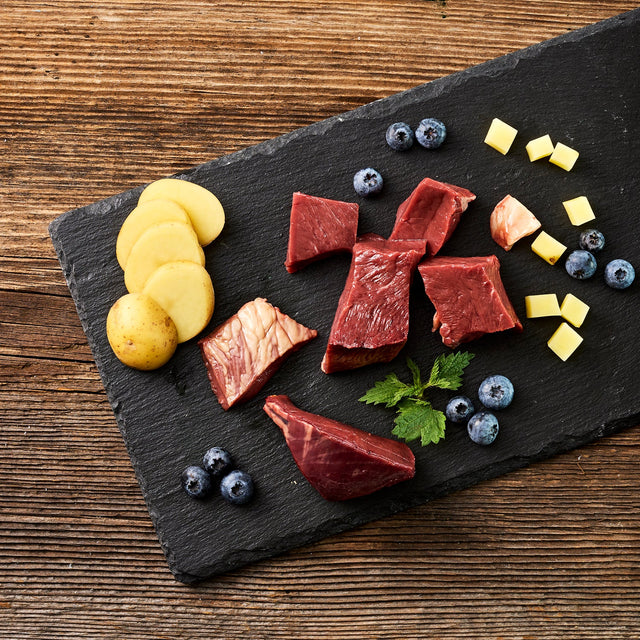 Fleischeslust Dog Wet Food Classic Game with Beef