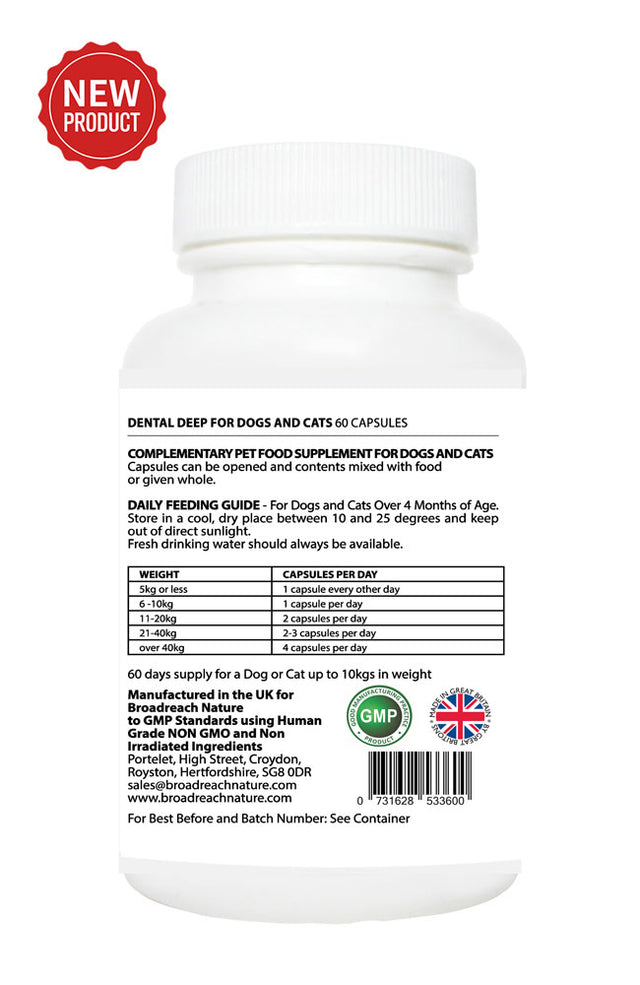 Broadreach Nature Dental Deep for Dogs, Cats, Puppies and Kittens