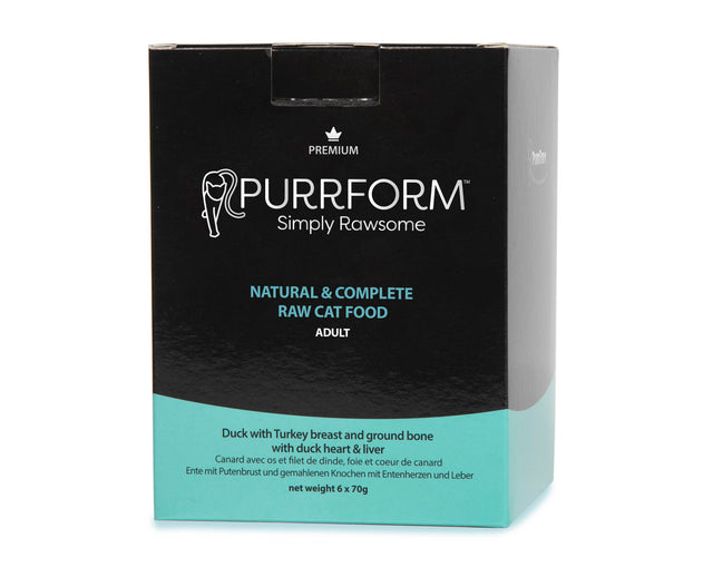 Purrform Duck & Turkey Breast 70g Pouch