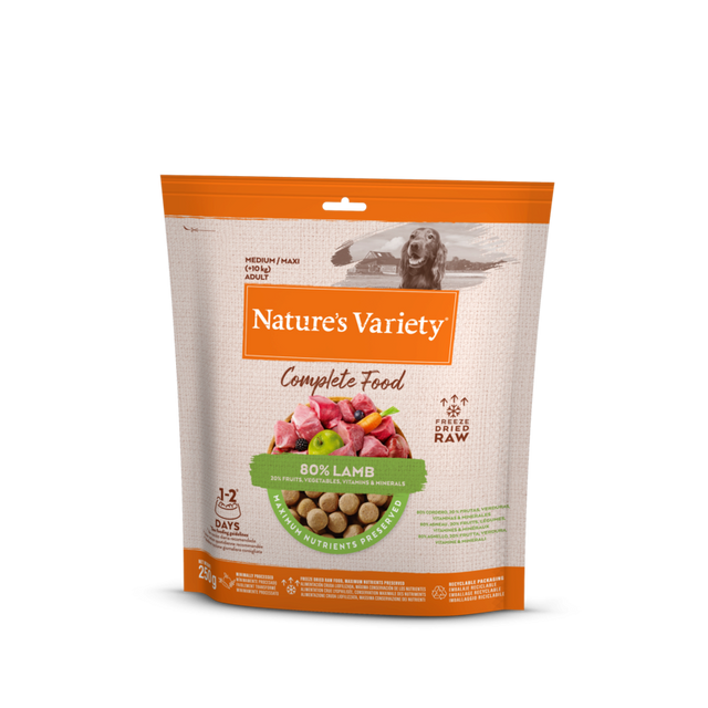 Nature's Variety Complete Freeze Dried Food Lamb for Adult Dogs