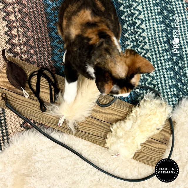 Profeline - Cat Toy Curly Goat Fur Attachment