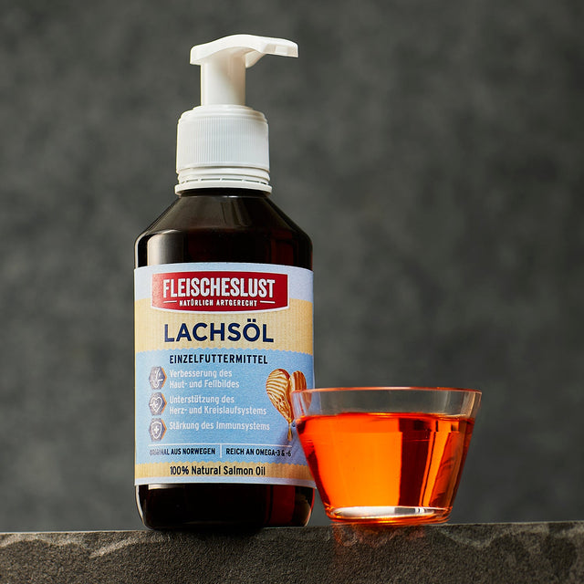 Fleischeslust Salmon Oil for dogs and cats