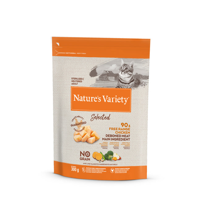 Nature's Variety Selected Dry Free Range Chicken for Adult Cats