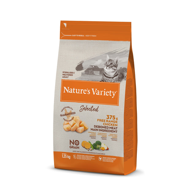 Nature's Variety Selected Dry Free Range Chicken for Adult Cats