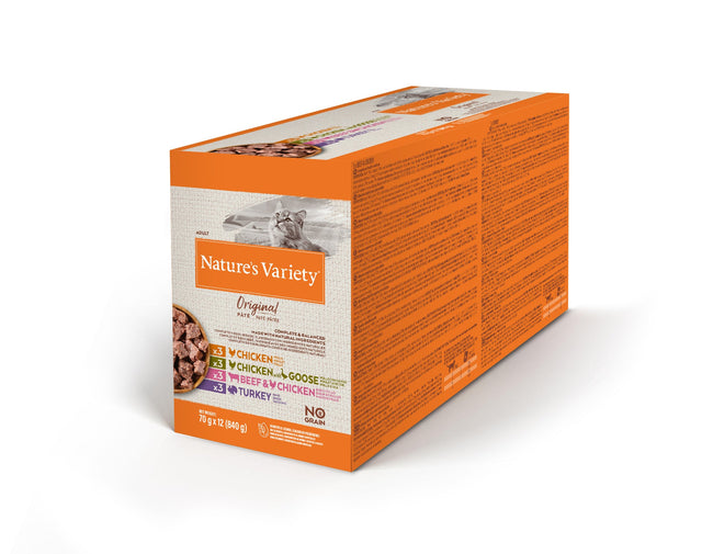 Nature's Variety Original Pate Mixed Flavours for Cats