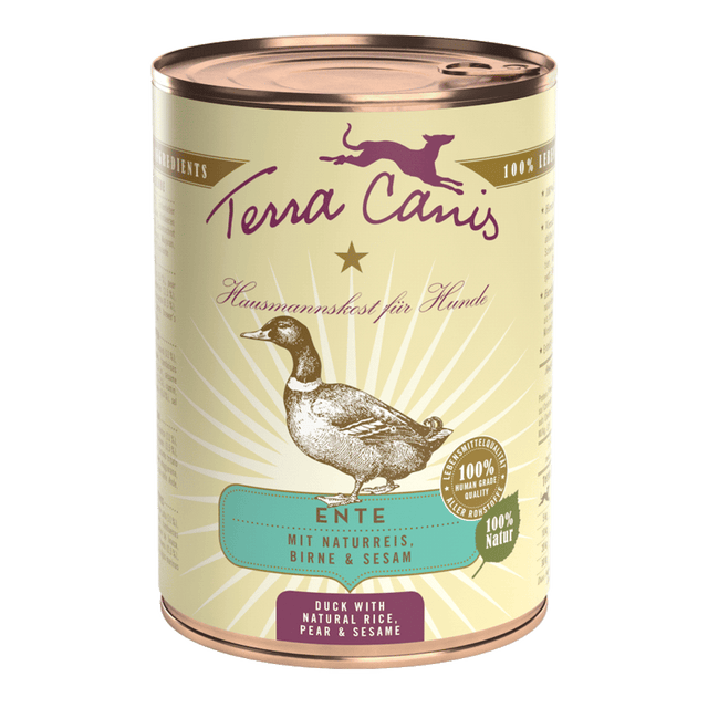 Terra Canis Classic Dog Wet Food Duck